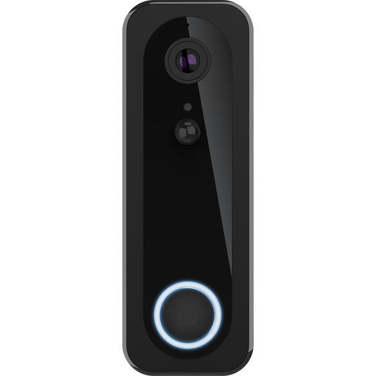 Trust doorcam-3000 slimme wifi deurbelcamera (zwart, 2.4 ghz wifi)