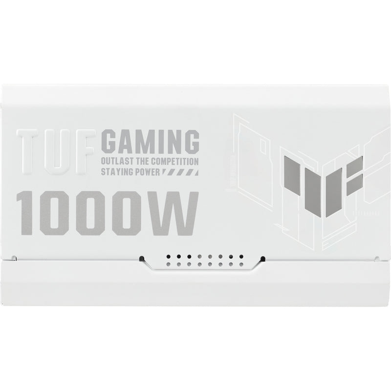 Load image into Gallery viewer, Asus tuf gaming gold white edition modulaire 1000 watt voeding (wit, 1x 12v-2x6, 4x pcie)
