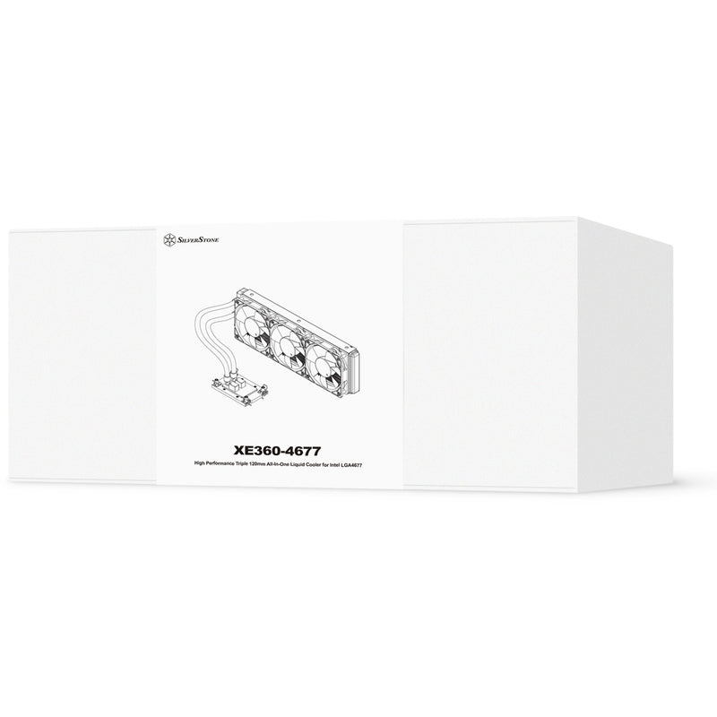 Load image into Gallery viewer, Silverstone xe360-4677 waterkoeling (zwart, 4 pin pwm)
