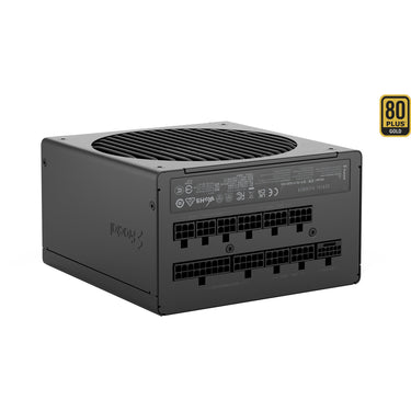 Fractal design ion gold 3 modulaire 1000 watt voeding (zwart, 1x 12v-2x6, 3x pcie)