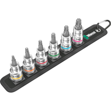 Wera belt c 3 zyklop doppenset, 1 2 dopsleutel (zwart, 6-delig, met vasthoudfunctie)