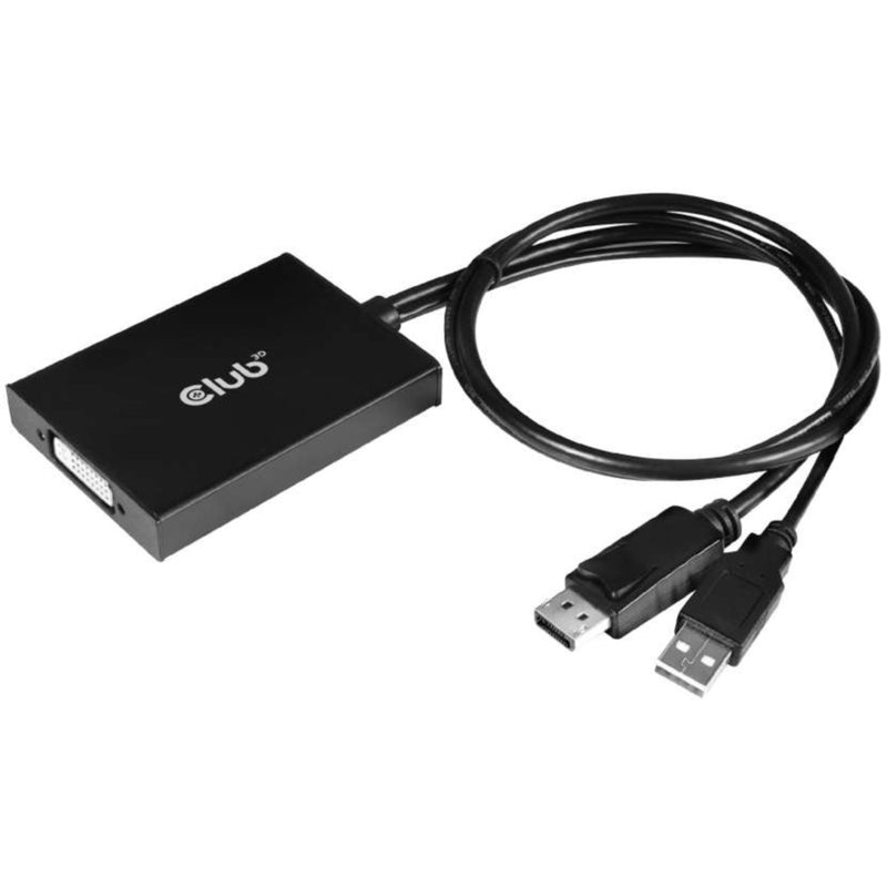 Load image into Gallery viewer, Club 3d actieve displayport naar dual-link dvi-d-adapter (zwart)
