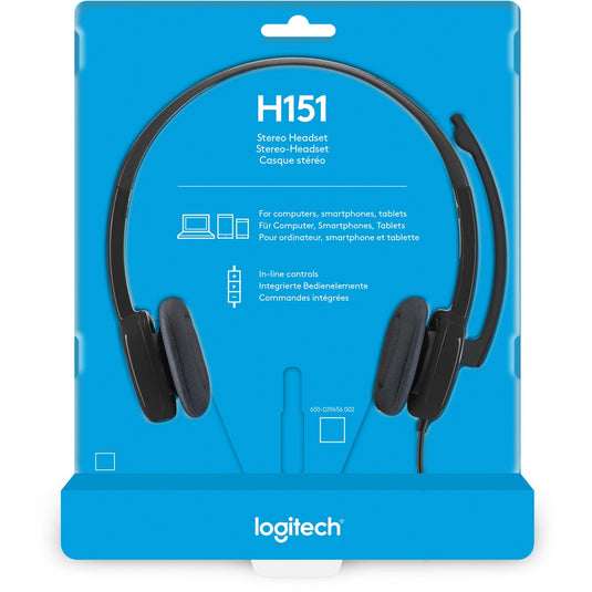 Headset logitech 981-000589 zwart