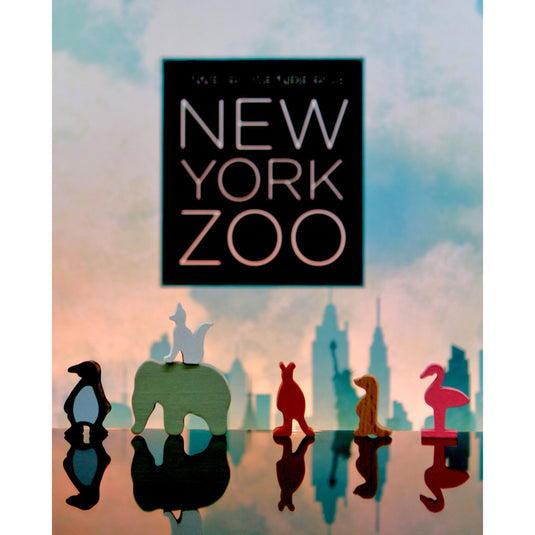 White goblin games new york zoo bordspel (nederlands, 1 - 5 spelers, 30 minuten, vanaf 10 jaar)