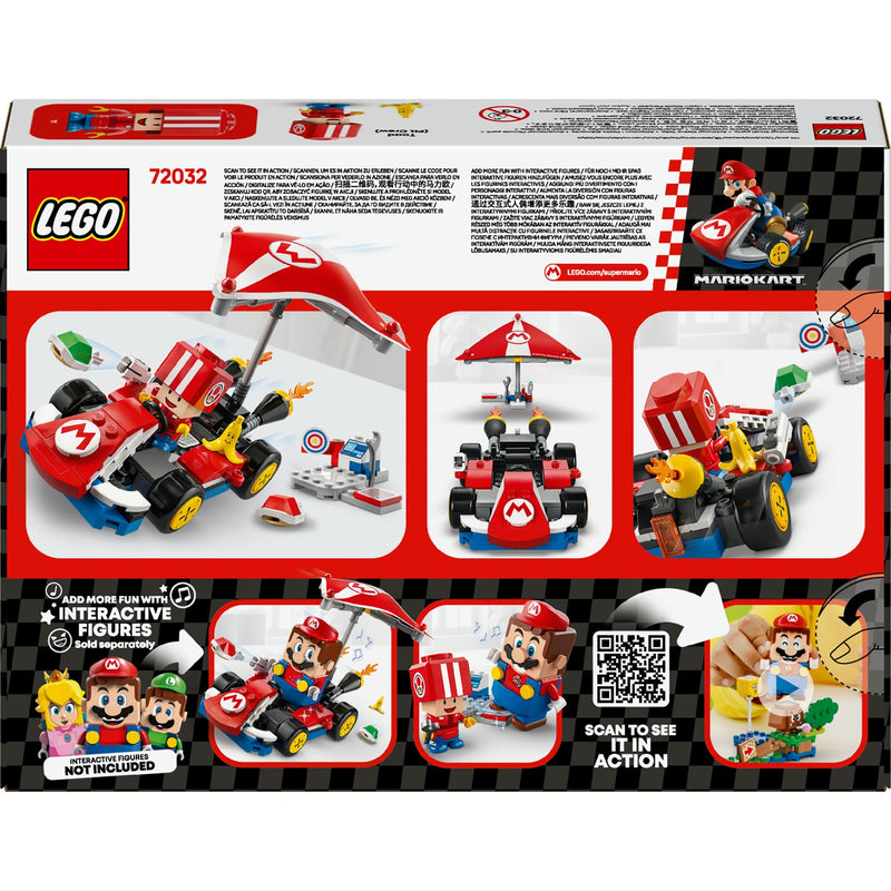 Load image into Gallery viewer, Lego super mario - mario kart - standaardkart constructiespeelgoed (72032)
