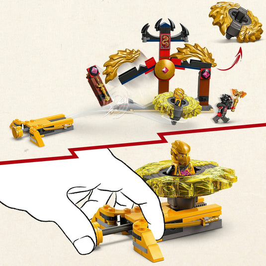 Lego ninjago 71826 spinjitzu drakenstrijdpakket