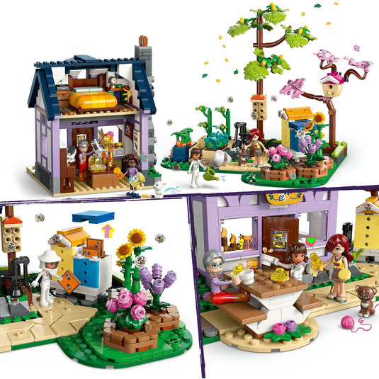 Lego friends - imkershuis en bloementuin constructiespeelgoed (42669)