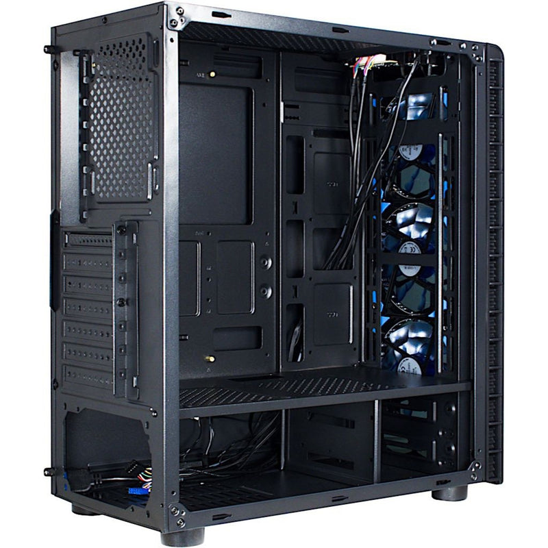Load image into Gallery viewer, Inter-tech cxc2 midi tower behuizing (zwart | 3x usb-a | window)
