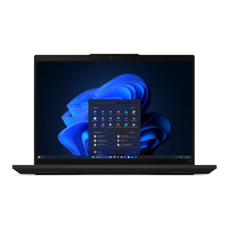 Load image into Gallery viewer, Lenovo thinkpad l14 gen 6 intel (21s6006tmh) 14 laptop (zwart | core ultra 5 225u | intel graphics | 16 gb | 512 gb ssd)
