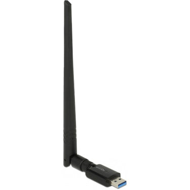 Delock usb 3.0 dualband wlan stick antenne (zwart)