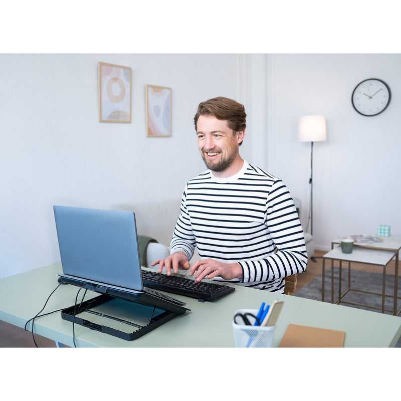 Load image into Gallery viewer, Trust exto laptop cooling stand
