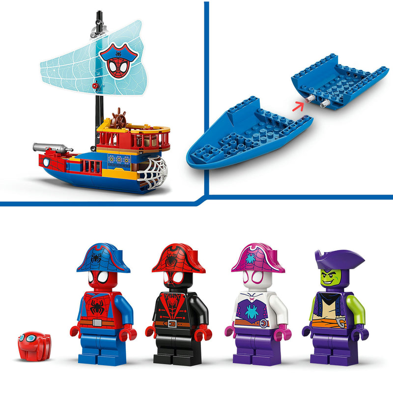 Load image into Gallery viewer, Lego marvel - team spidey piratenschip constructiespeelgoed (11208)

