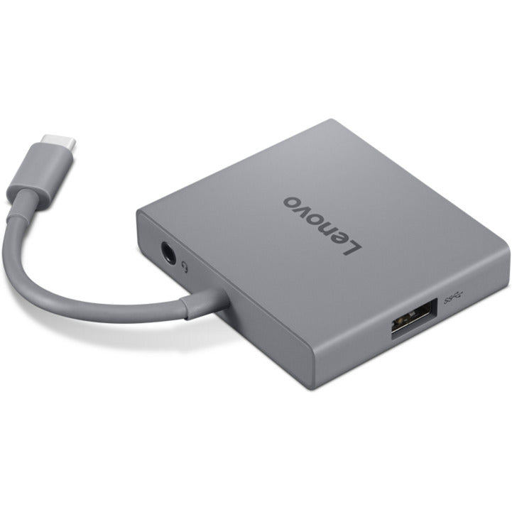 Load image into Gallery viewer, Lenovo usb-c 4 in 1 hub gen2 usb-hub (grijs)
