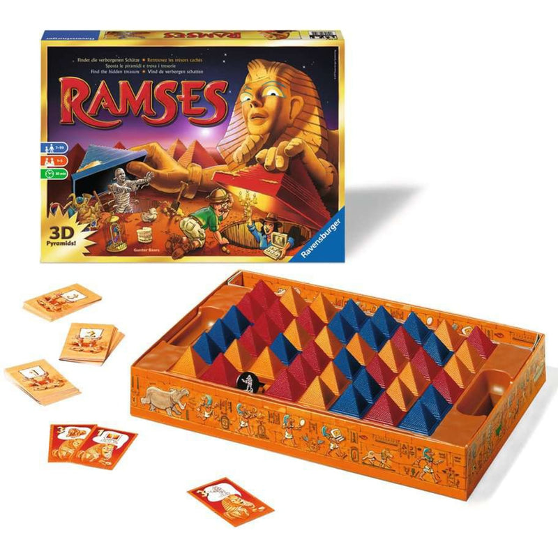 Load image into Gallery viewer, Ravensburger ramses bordspel (meertalig, 1 - 5 spelers, 30 minuten, vanaf 7 jaar)
