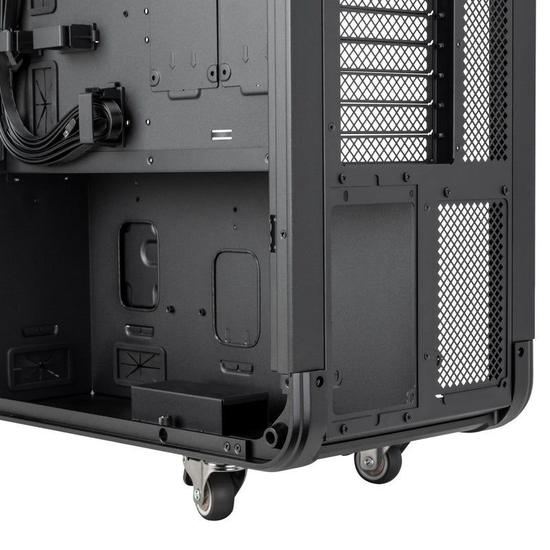 Load image into Gallery viewer, Silverstone alta t1 big tower behuizing (zwart | 2x usb-a | 2x usb-c)
