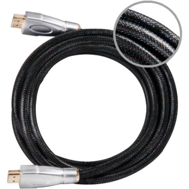 Club 3d premium high speed hdmi 2.0 kabel (zwart, 1 meter, 4k 60hz)