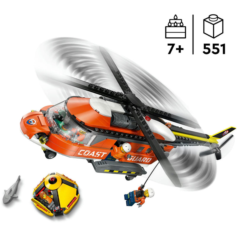 Load image into Gallery viewer, Lego city exploration - kustwacht helikopter - 60503
