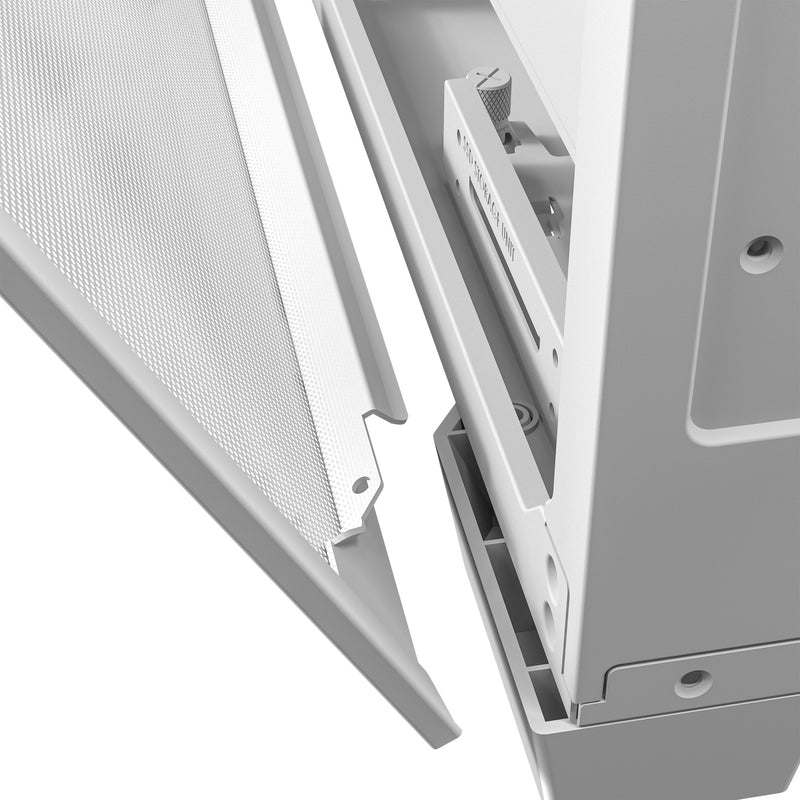 Load image into Gallery viewer, Antec c8 midi tower behuizing (wit zilver | 2x usb-a | 1x usb-c | tempered glass)
