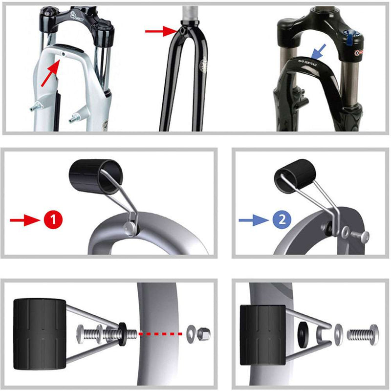 Load image into Gallery viewer, Rixen kaul - klickfix universal fork bracket for battery lights
