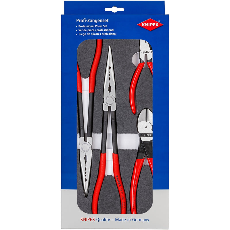 Load image into Gallery viewer, Knipex tangen-set automotive 00 20 01 v16 tangenset (rood zwart, 4-delig)
