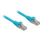 Sharkoon cat.6a netwerkkabel (blauw, 1,5 meter, sftp, rj-45, halogeenvrij)