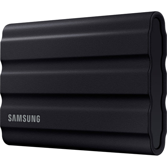 Samsung portable t7 shield 1 tb externe ssd (zwart, mu-pe1t0s eu, usb-c 3.2 (10 gbit s))