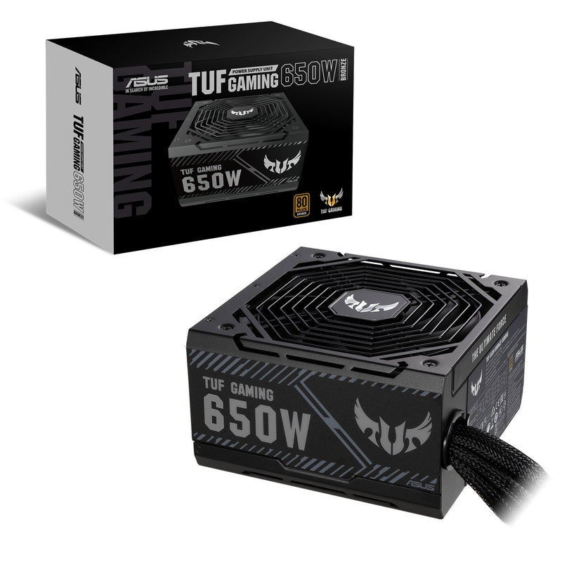 Load image into Gallery viewer, Asus tuf gaming 650b 650 watt voeding (zwart, 4x pcie)
