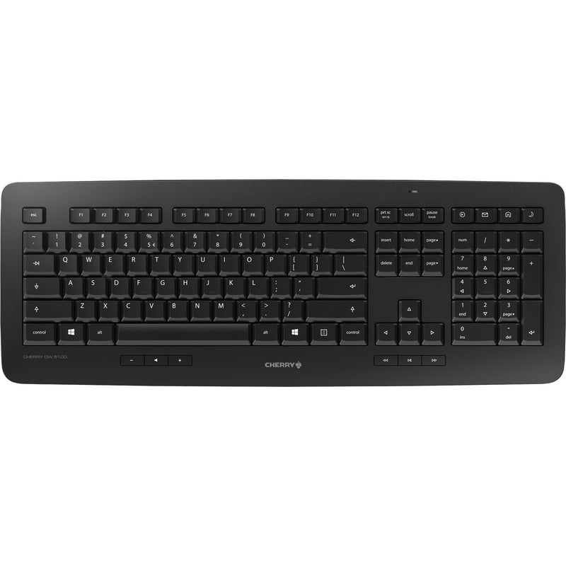 Load image into Gallery viewer, Cherry dw 5100 draadloze desktopset (zwart, us lay-out (qwerty), 100%)
