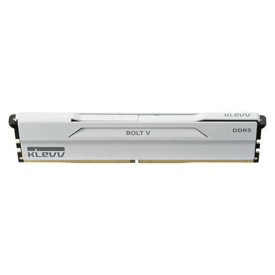 Klevv bolt v 32 gb ddr5-6000 (2x 16 gb) werkgeheugen (wit, kd5agu880-60a300i, xmp 3.0, expo)