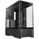 Antec c6 curve air midi tower behuizing (zwart | 2x usb-a | 1x usb-c | tempered glass)