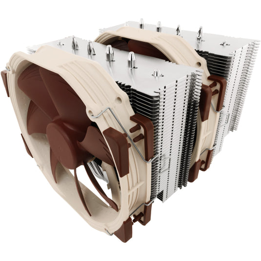 Noctua nh-d15 se-am4 cpu-koeler (bruin beige, 4 pins pwm fan-connector)
