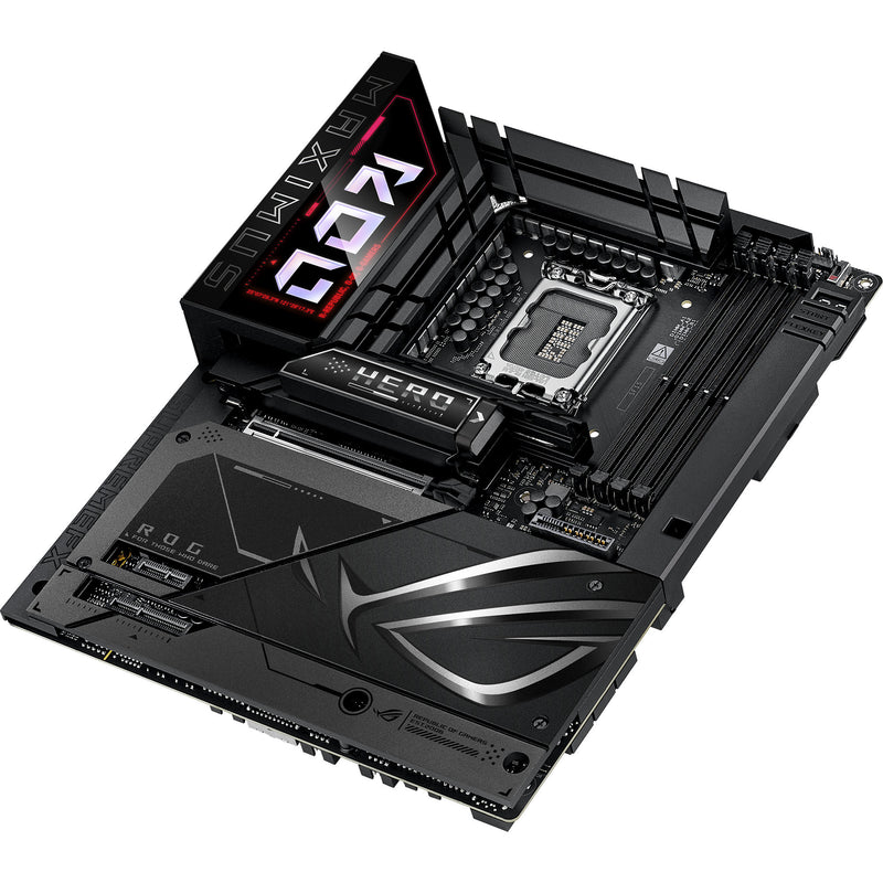 Load image into Gallery viewer, Asus rog maximus z890 hero btf socket 1851 moederbord (zwart, raid, 5 gb-lan, wi-fi 7, bt, sound, atx)
