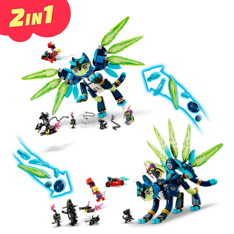 Load image into Gallery viewer, Lego dreamzzz - zoey en zian de kattenuil constructiespeelgoed (71476)
