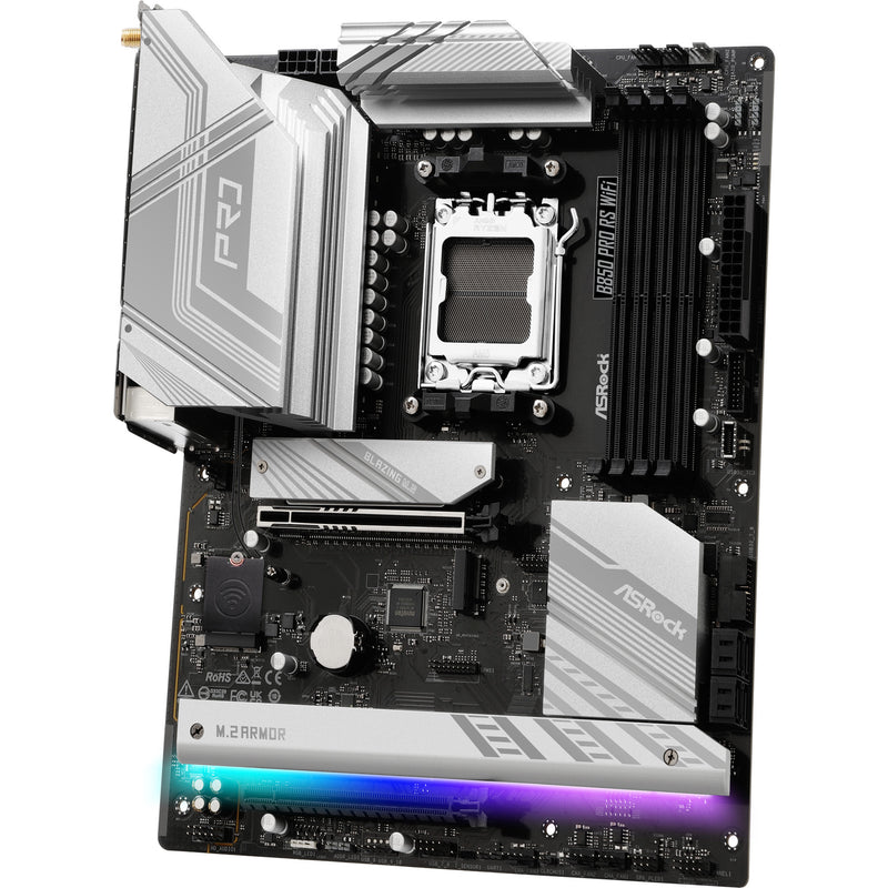 Load image into Gallery viewer, Asrock b850 pro rs wifi socket am5 moederbord (raid, 2,5gb-lan, wlan, bt, sound, atx)
