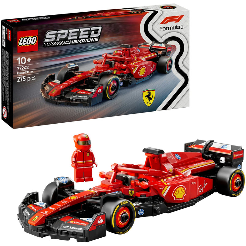 Load image into Gallery viewer, Lego speed champions 77242 ferrari sf-24 f1 racewagen
