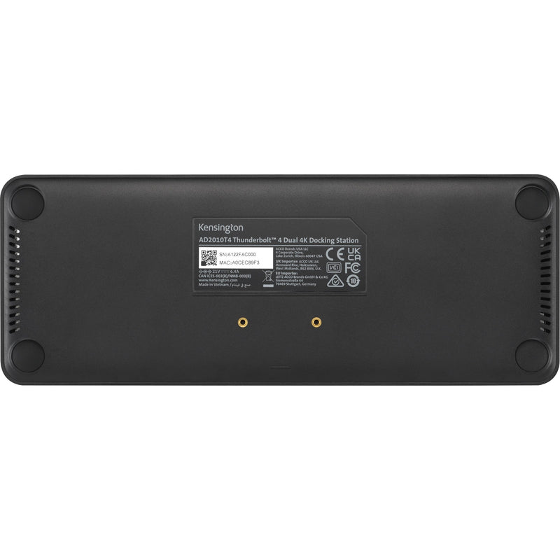 Afbeelding laden in galerijviewer, Kensington sd5760t dockingstation (zilver zwart, thunderbolt 4, usb-c, usb-a, hdmi, pd)
