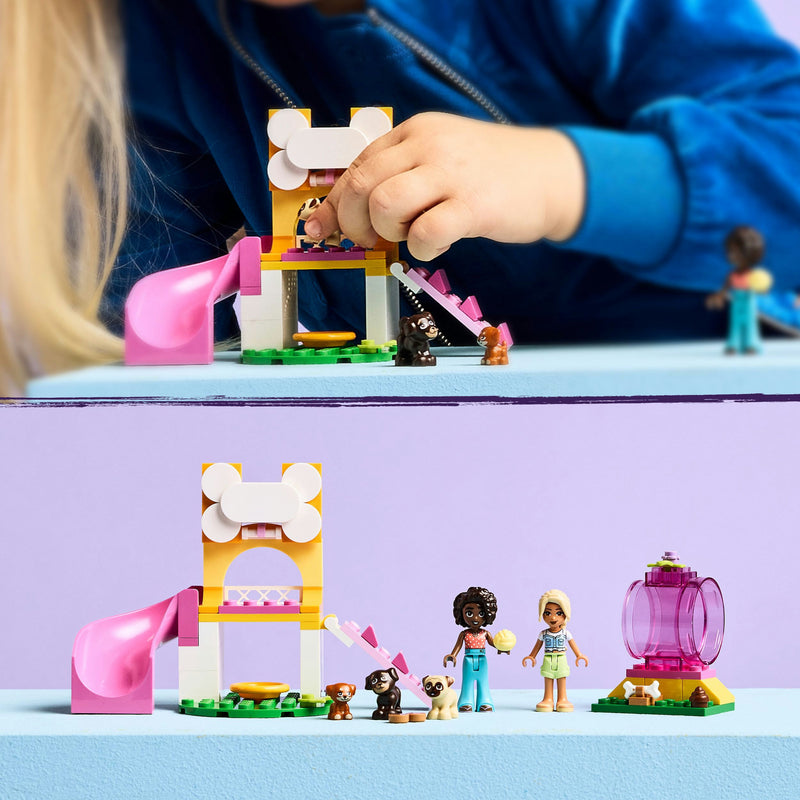 Load image into Gallery viewer, Lego friends hondenspeeltuin rollenspel bouwpakket - 42665
