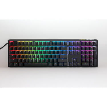 Ducky one 3 classic rgb mechanisch toetsenbord (zwart, us lay-out (qwerty), cherry mx speed silver, 100%, rgb led, double-shot pbt, hot-swappable, quack mechanics)
