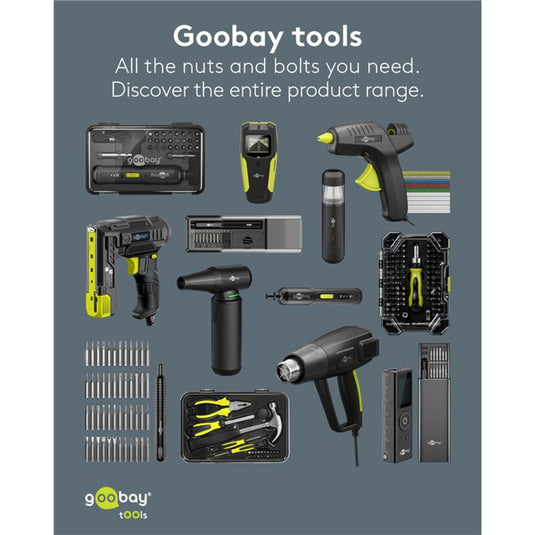 Goobay cordless mini vacuum cleaner superior handstofzuiger (zwart)
