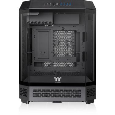 Thermaltake the tower 600 midi tower behuizing (zwart | 4x usb-a | 1x usb-c | tempered glass)