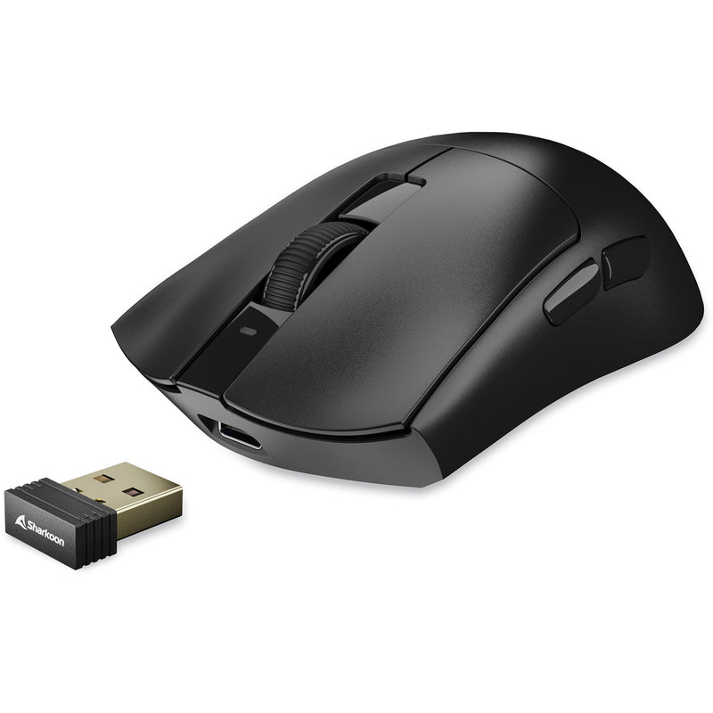 Load image into Gallery viewer, Sharkoon fireglider one gaming muis (zwart, 400 - 12.000 dpi, 2.4 ghz usb)
