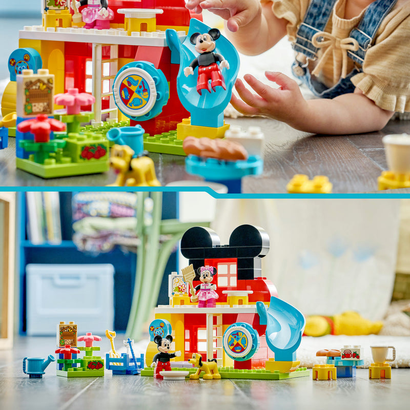 Load image into Gallery viewer, Lego duplo - mickey mouse clubhuis met minnie en pluto constructiespeelgoed (10465)
