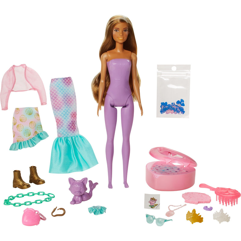 Load image into Gallery viewer, Barbie color reveal - fantasy fashion zeemeermin pop
