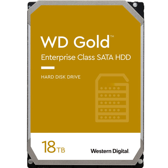 Wd gold, 18 tb harde schijf (sata 600, 181kryz, 24 7)