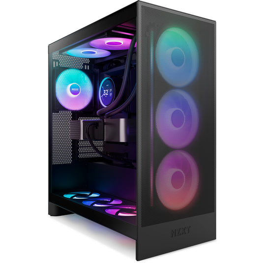 Nzxt f420 rgb core case fans (zwart, 3 stuks, 420 x 140 x 26 mm)