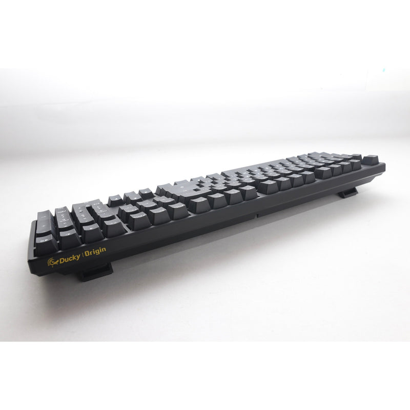 Load image into Gallery viewer, Ducky origin phantom black mechanisch toetsenbord (zwart, us lay-out (qwerty), cherry mx speed silver, 100%, hot swap, pbt double-shot keycaps)
