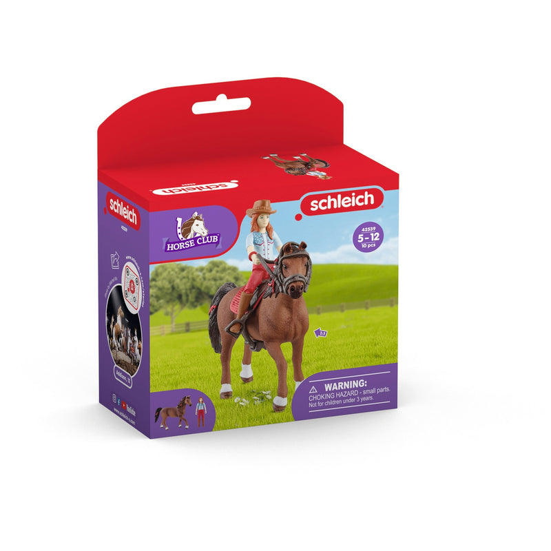 Load image into Gallery viewer, Schleich horse club - hannah cayenne speelfiguur (42539)
