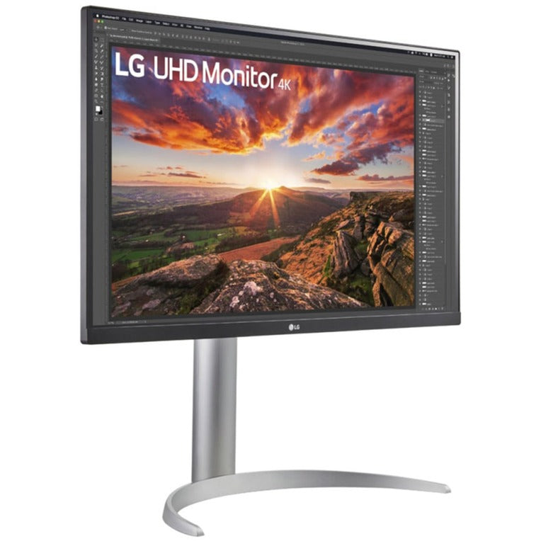 Load image into Gallery viewer, Lg ultrafine 27up850k-w 27 4k uhd monitor (zilver zwart, 2x hdmi, displayport, 2x usb-a, usb-c)

