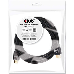 Club 3d hdmi 2.0 redmere kabel (zwart, 10 meter, 4k 60hz)