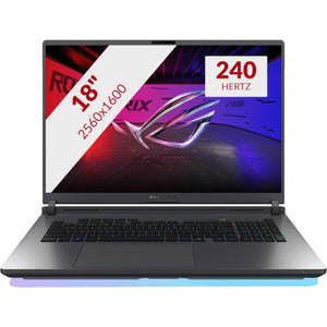 Asus rog strix g18 g815lr-s9103w 18 copilot+ gaming laptop (zwart grijs | core ultra 9 275hx | rtx 5070 ti | 32 gb | 2 tb ssd)